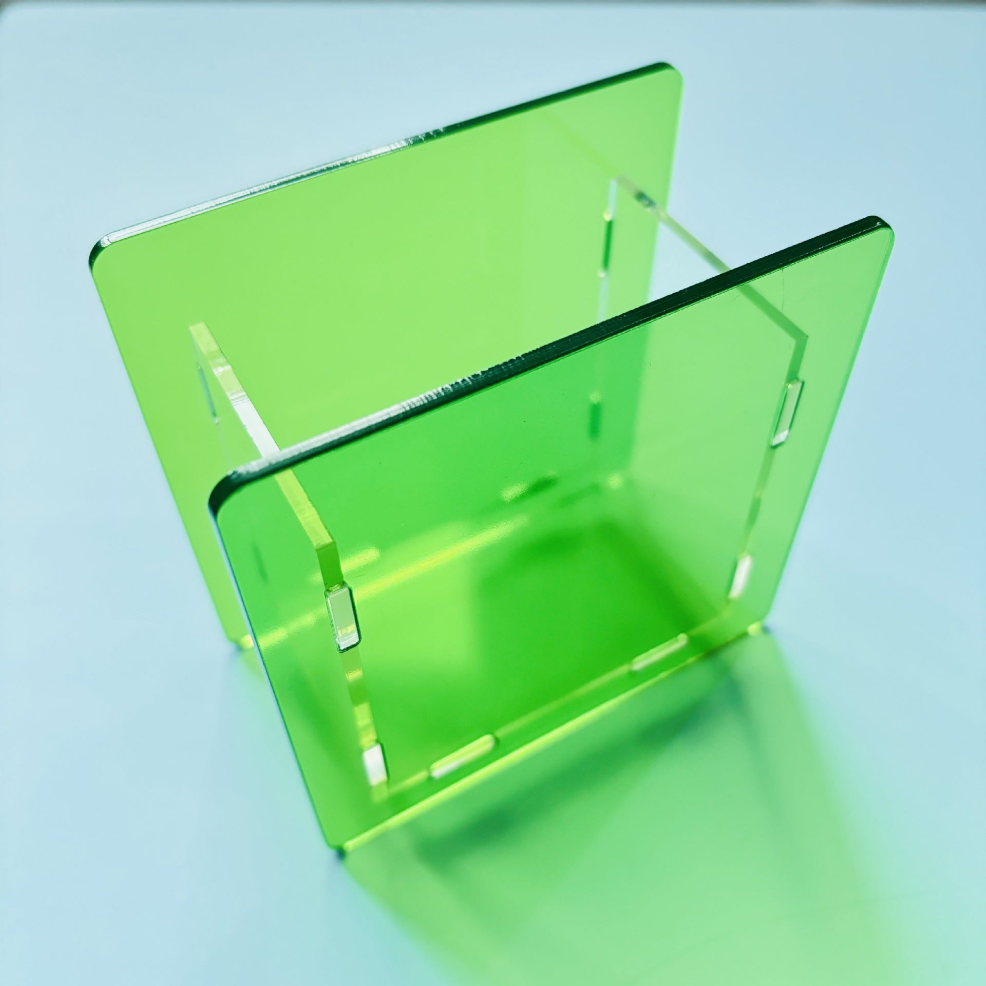 Wholesale acrylic pen holder pencil case TK cosmetic tube bead string pen storage 10cm Can be DIY wrpas or stickers on